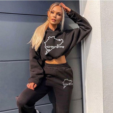 Heart, tracksuit for women, Fashion, Female