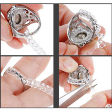 Jewelry, Clear, sizeadjuster, spiral
