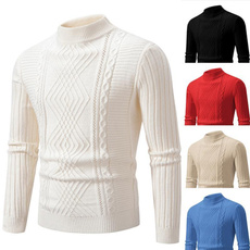 halfturtleneck, underwear for men, Winter, pullover sweater