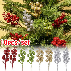 decoration, hollyberrydecor, berrystemforwreath, Christmas
