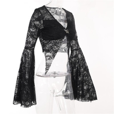 Women, Goth, Sleeve, Long Sleeve