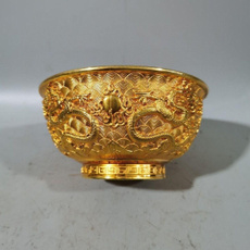 Antique, Brass, qianlong, Home & Kitchen