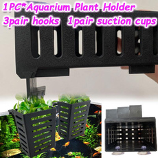 aquariumaccessoire, Tank, plasticaquaticplantcup, aquariumdecoration