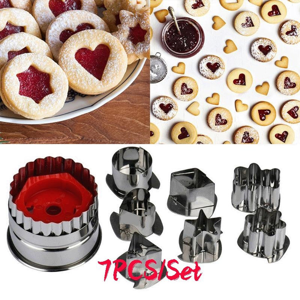 Cookie Mould Cookie Cutter Set Baking Cake DIY Stainless Steel Baking Mold