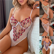 Underwear, womensexyjumpsuit, hollowoutlingerie, onepiece