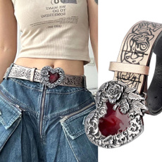 Clothing & Accessories, Womens Accessories, cowgirl belts, Floral