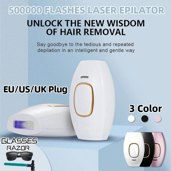 Épilateur Laser IPL 990000 Flashs - Pour Corps, Visage, Maillot - Indolore Et Portable