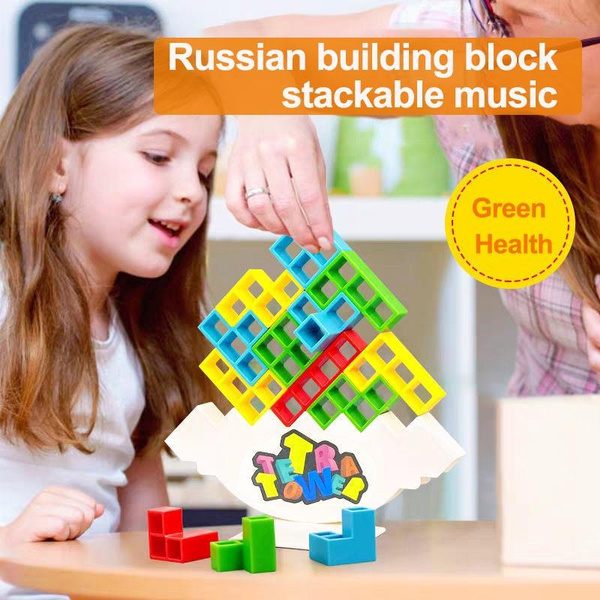 Tetris Kids Early Educational Toys Games Puzzle Building Blocks