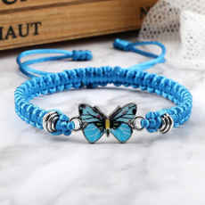 butterfly, Blues, Adjustable, Jewelry