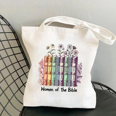 Shoulder Bags, bible, Canvas, Totes