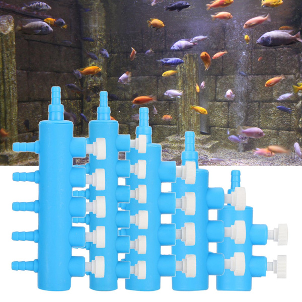 2pcs Aquarium Pump Splitter Fish Control Valve Distributor Splitter