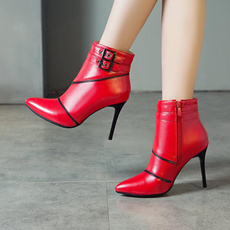 ankle boots, Fashion, Zip, Womens Shoes