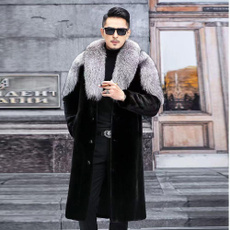 fur coat, Long Coat, Fashion, fur