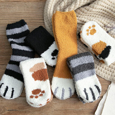 Slippers, Hosiery, Winter, Colorful