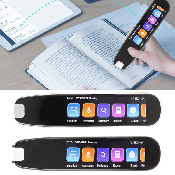 Scan Reader Photo Translation Scanning Translator Smart WiFi 2.99in Touchscreen 134 Online Voice ...