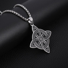 Steel, Celtic, Jewelry, for