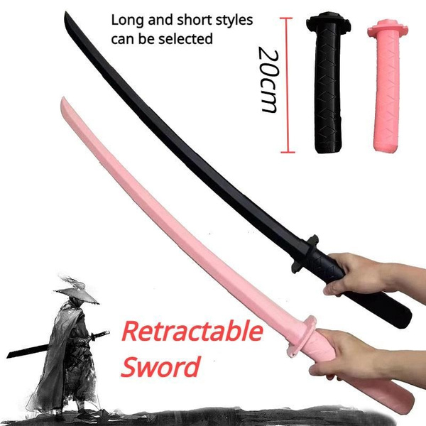 3D-gedrucktes Teleskop-Katana - Ausziehbares Samurai-Schwert Spielzeug