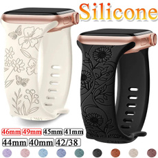 applewatchband40mm, applewatchbandsilicone, Floral, applewatch41mmbandsilicone