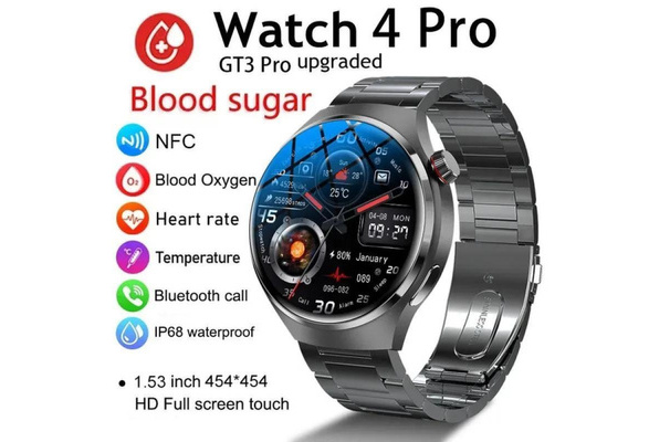 2024 New Smart Watch Men For Android GT4 Pro AMOLED 360*360 HD