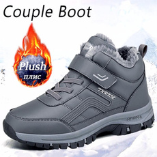 ankle boots, cottonshoe, Men, Winter