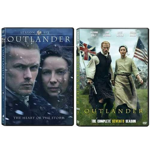 Outlander Season 6 and 7 DVD 8-Disc Movies Collection Set | Wish