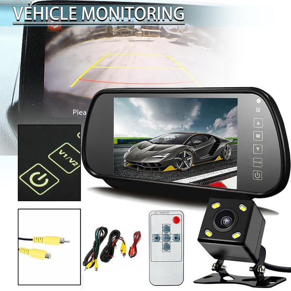rear view mirror camera kit