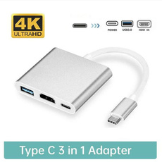 adaptercable, 3in1typec, usb, Hdmi
