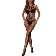 Lace, bodystocking, dressapparel, onepiece