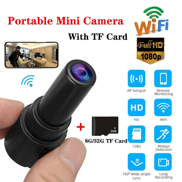 Mini Spy Camera WiFi HD 1080P Hidden IP Night Vision Camcorder