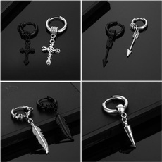 Steel, Hip-hop Style, Hoop Earring, Jewelry