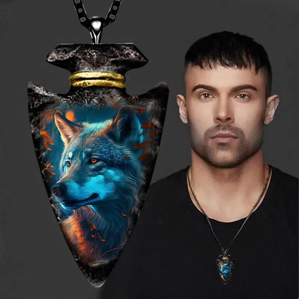 New Retro Creative Animal Wolf Totem Fashion Necklace Personalised Wolf