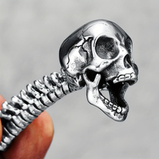 torsonecklace, skullnecklace, Fashion, Skeleton