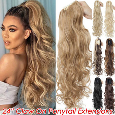 ponytailextension, Beauty Makeup, syntheticponytail, Hair Extensions & Wigs