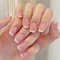 pink, acrylic nails, ballerinanailtip, nail tips