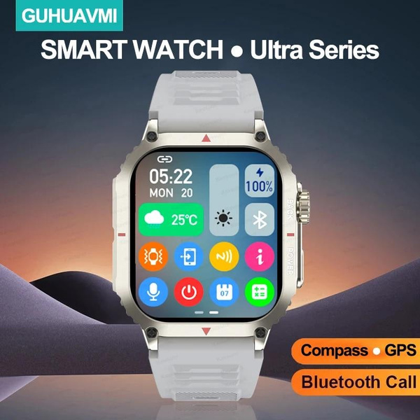 For Apple Android Smart Watch Women Ultra Series NFC Smartwatch BT Call ...
