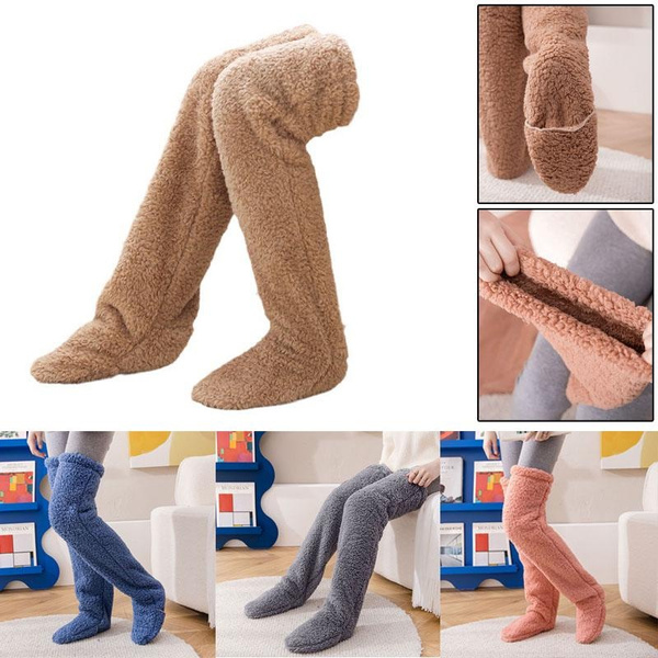 Over the knee online slipper socks