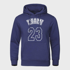Fleece, Loose, Hoodies, 23