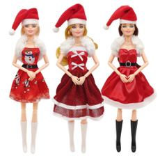 Toy, Christmas, doll, Santa hat