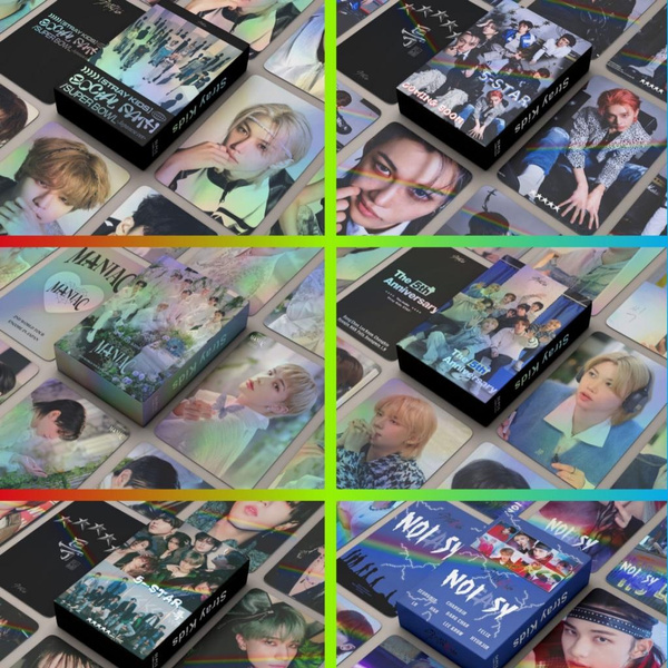 8 Pack/240Pcs Stray Kids Lomo Card Kpop Fotokaarten Wenskaart met Postkaarten Doos