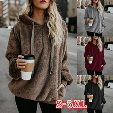 looseplushsweater, Fashion, solidcolorsweater, Fashion Sweater