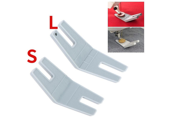 1pc Sewing Tool Clearance Plate Button Reed Presser Foot Hump Jumper for  Sewing Machines Accessories Sewing Machine Feet