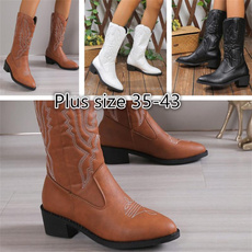 ankle boots, Knee High Boots, Plus Size, Winter