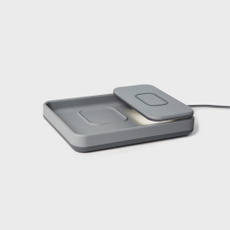 qi, Gray, tray, Home Decor