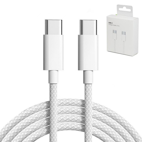 Hot Sale! Original Apple Braided 60W USB-C Charge Cable (1m/2m) For iPhone  15 Series/iPad