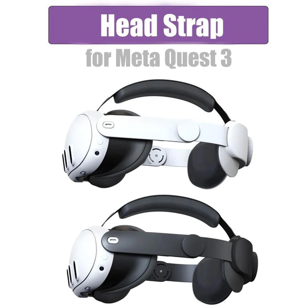 Replaceable Head Strap for Meta Quest 3 VR Headset Improve Comfort ...