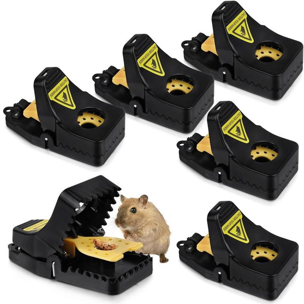 4/6/8 Pack Mouse Traps Mouse Traps Reusable Mice Traps Indoors and