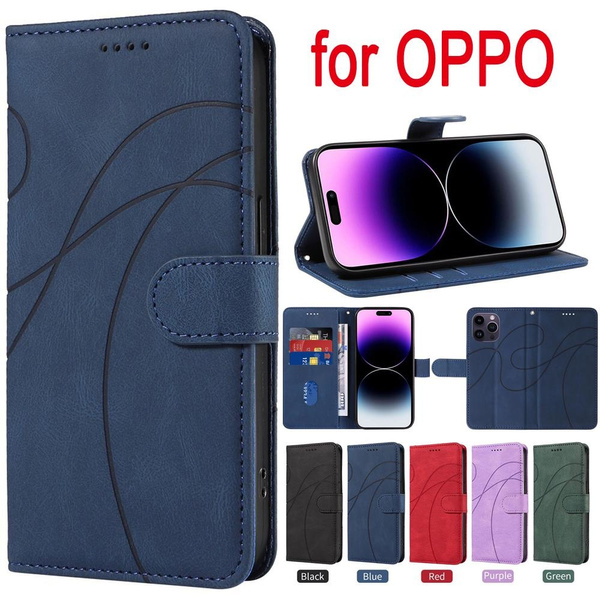 Metal Magnetic Phone Case Cover For OPPO A54 A74 A16S 5G RENO