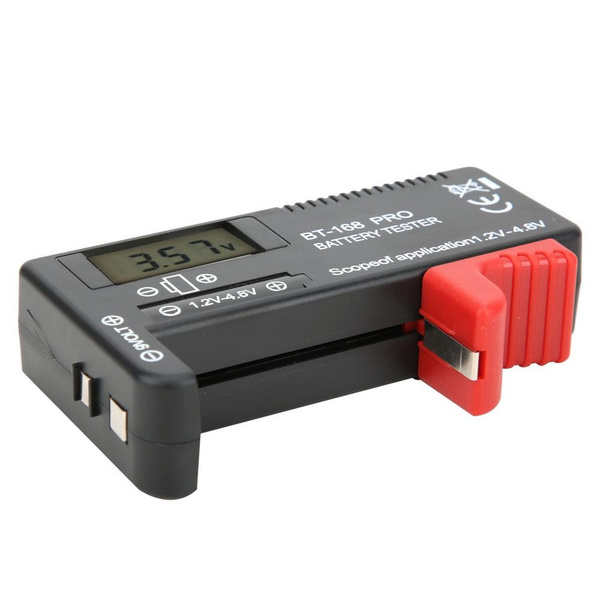 Battery Tester, 168Por Digital Battery Capacity Tester, Universal ...
