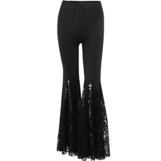 Women Pants, Goth, Lace, Hollow-out