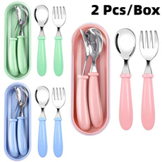 Forks, childrenspoon, portable, feedingspoon